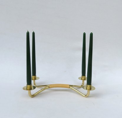 Brass Candlestick, Austria, 1950s-EY-1195920