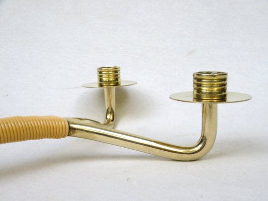 Brass Candlestick, Austria, 1950s-EY-1195920