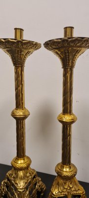 Brass Candlesticks, Set of 2-RPW-1799587