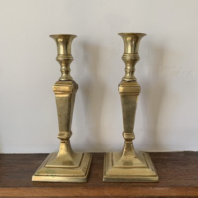 Brass Candlesticks, Set of 2-VBM-1740870