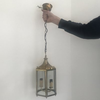 Brass Ceiling Lamp, 1980s-WQQ-1275065