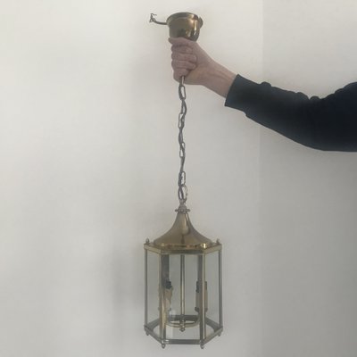 Brass Ceiling Lamp, 1980s-WQQ-1275065