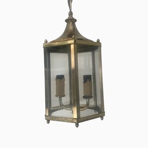 Brass Ceiling Lamp, 1980s-WQQ-1275065