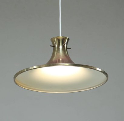 Brass Ceiling Lamp by Hans-Agne Jakobsson, 1960s-VLZ-632019