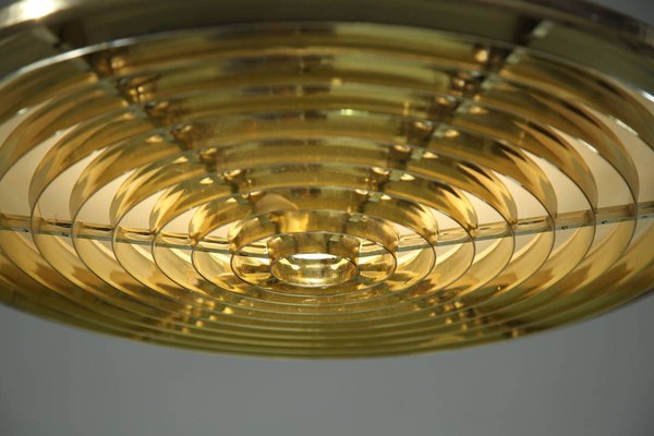 Brass Ceiling Lamp by Hans-Agne Jakobsson, 1960s-VLZ-632019