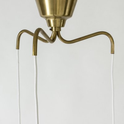 Brass Ceiling Lamp by Hans Bergström for Ateljé Lyktan-NL-997390