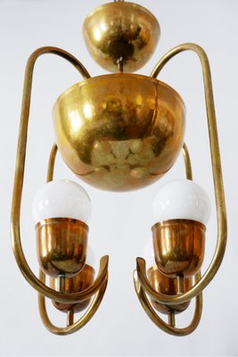 Brass Ceiling Lamp by Hayno Focken for Hayno Focken, 1930s-WPT-574080