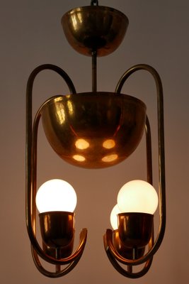 Brass Ceiling Lamp by Hayno Focken for Hayno Focken, 1930s-WPT-574080