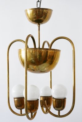 Brass Ceiling Lamp by Hayno Focken for Hayno Focken, 1930s-WPT-574080