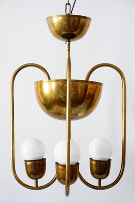 Brass Ceiling Lamp by Hayno Focken for Hayno Focken, 1930s-WPT-574080