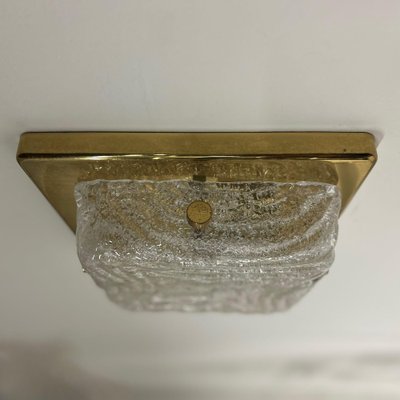 Brass Ceiling or Wall Lamp from Hillebrand Leuchten, 1970s-ZT-2036446