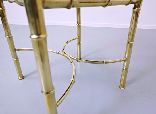 Brass Chairs, 1940s, Set of 10-FGA-990918