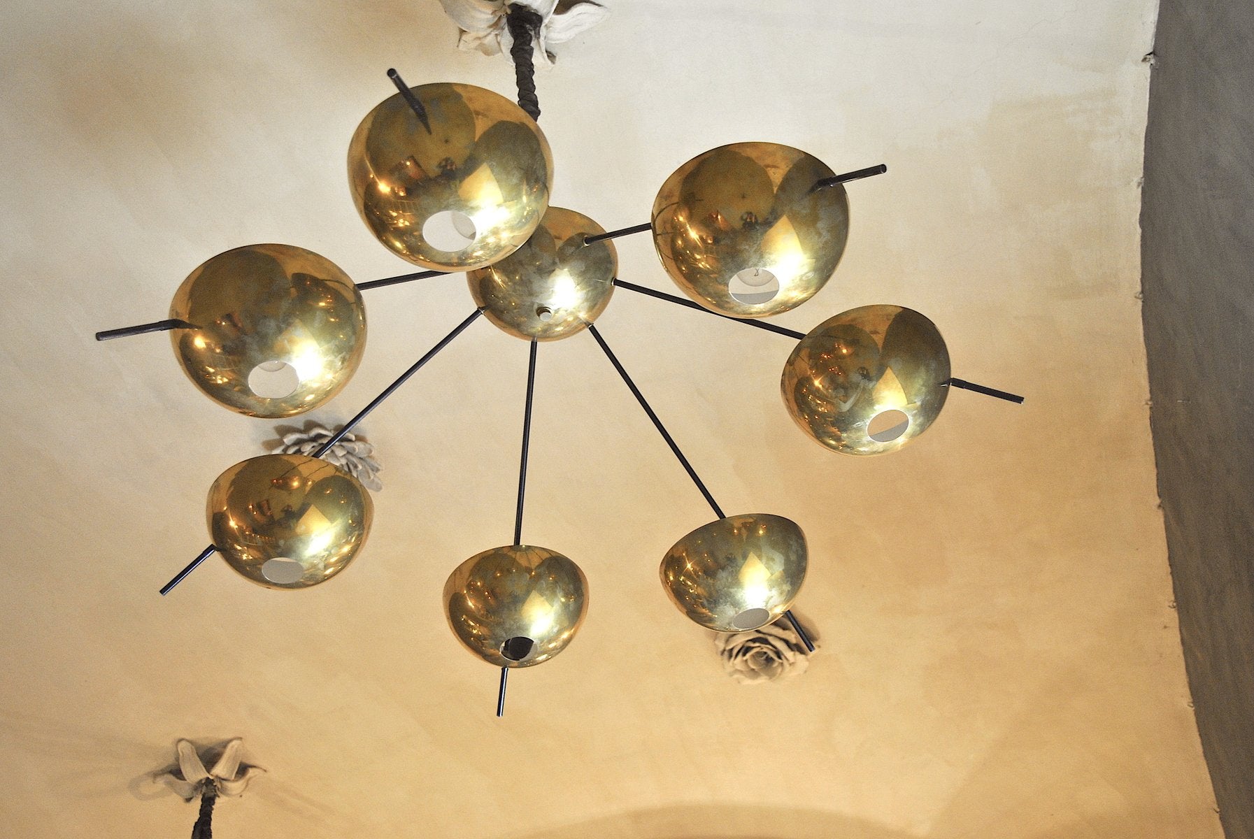 Brass Chandelier by Cellule Creative Studio for Misa Arte