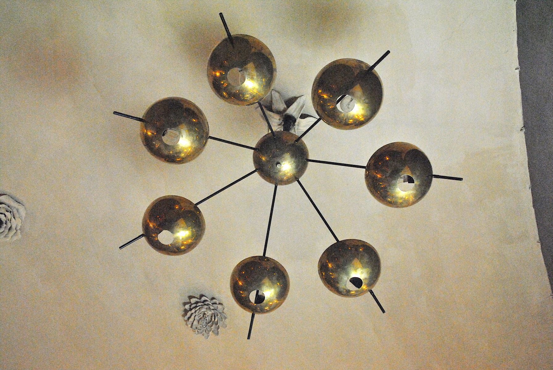 Brass Chandelier by Cellule Creative Studio for Misa Arte