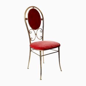 Brass Chiavari Side Chair, 1960s-SJU-1367148