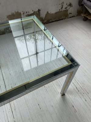 Brass Chrome Coffee Table by Renato Zevi-LCU-909668