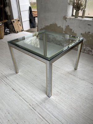 Brass Chrome Coffee Table by Renato Zevi-LCU-909668