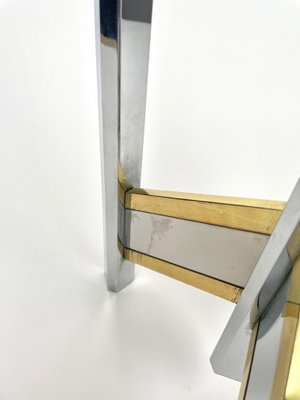 Brass & Chrome Pendant Light by Gaetano Sciolari, Italy, 1970s-LYQ-1171442