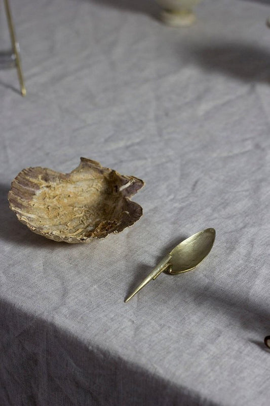 Brass Cochler Spoon by Raquel Vidal and Pedro Paz