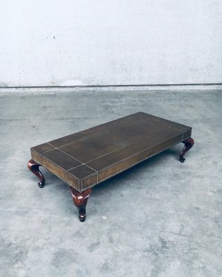 Brass Coffee Table, France, 1960s-RQV-1772784