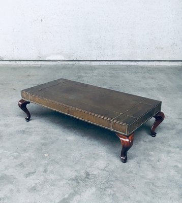 Brass Coffee Table, France, 1960s-RQV-1772784