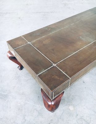 Brass Coffee Table, France, 1960s-RQV-1772784