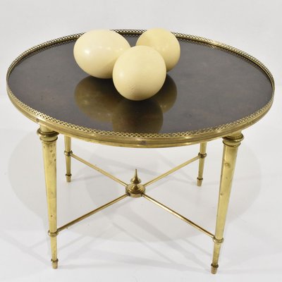 Brass Coffee Table from Maison Bagués, 1950s-YVI-1733971