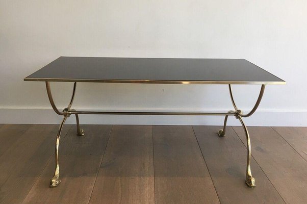 Brass Coffee Table from Maison Jansen-BA-1365489