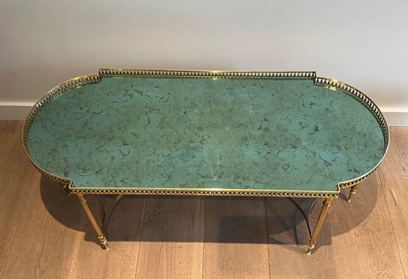 Brass Coffee Table in the style of Maria Pergay, 1940-BA-1741920