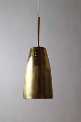 Brass Cone Suspension Light, 1950s-ESB-1388560