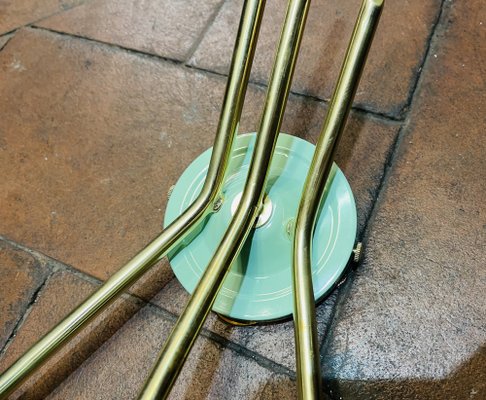 Brass & Cones Wall Light, 1950s-NUO-1268574