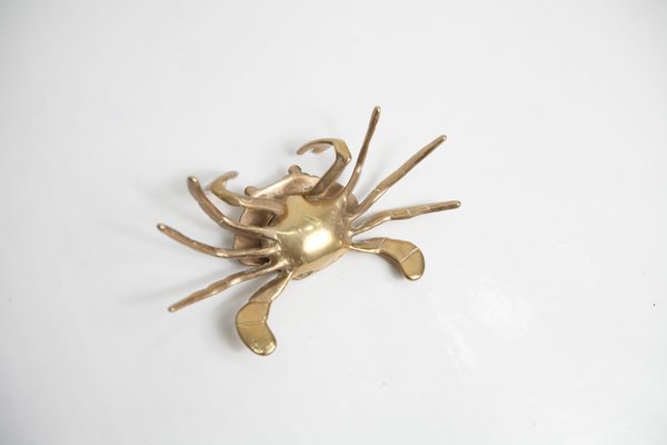 Brass Crab Ashtray, 1960s-VQY-1999931