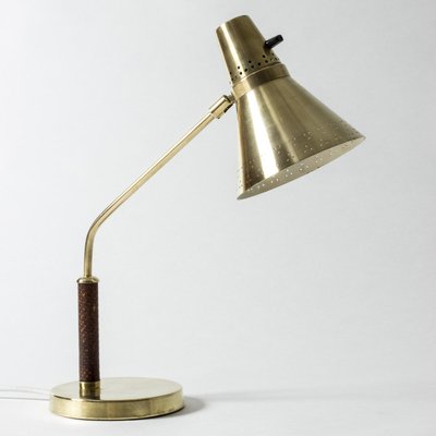 Brass Desk Lamp from E. Hansson & Co-NL-948295