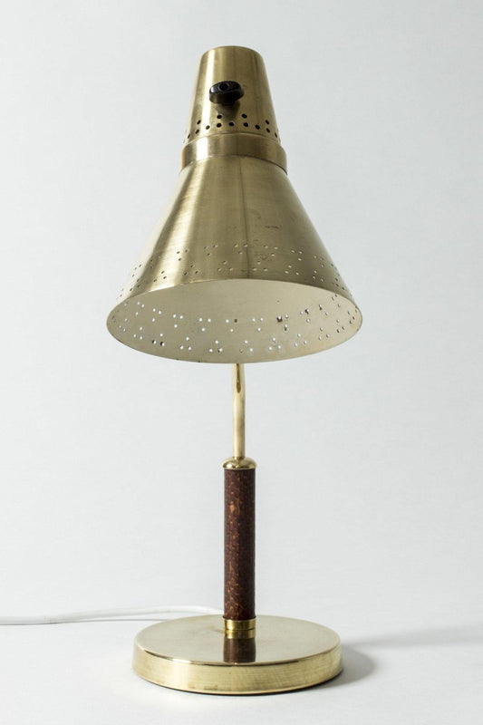 Brass Desk Lamp from E. Hansson & Co