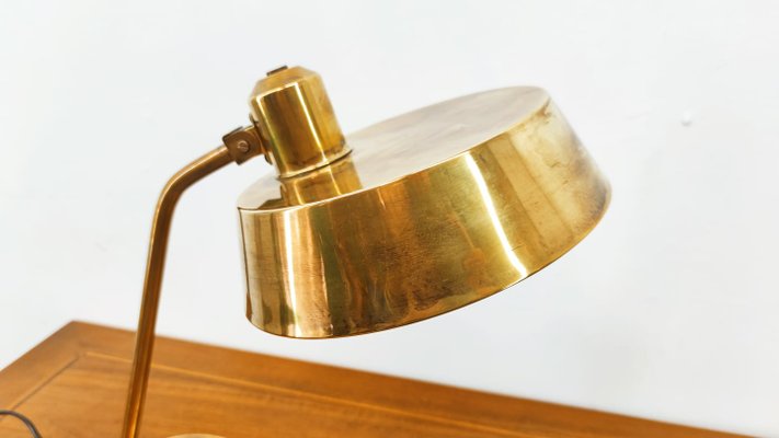 Brass Desk Lamp with Button Switch-QLH-1072771