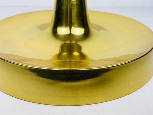 Brass Disc Shaped Wall Lamp from Cosack, 1960s-PUK-931375