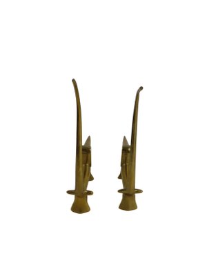 Brass Dogs Ring Holder, Austria, 1960s, Set of 2-RCH-1356796