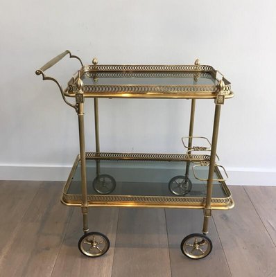 Brass Drinks Trolley by Maison Jansen-BA-970724