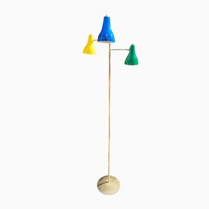 Brass Floor Lamp, 1960s-NUO-1209188