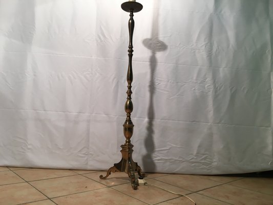 Brass Floor Lamp, 1970s-WQQ-681701