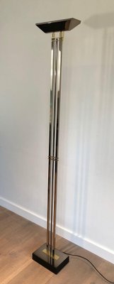 Brass Floor Lamp, 1970s-BA-1471288