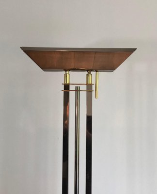 Brass Floor Lamp, 1970s-BA-1471288