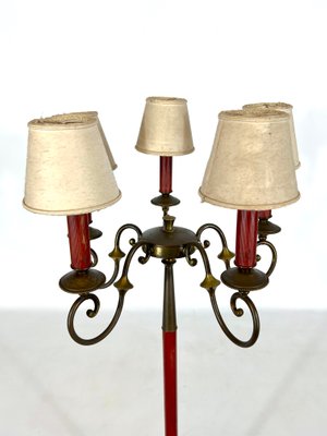 Brass Floor Lamp by Arredoluce Monza, 1950s-OT-1112915