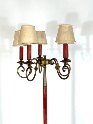 Brass Floor Lamp by Arredoluce Monza, 1950s-OT-1112915