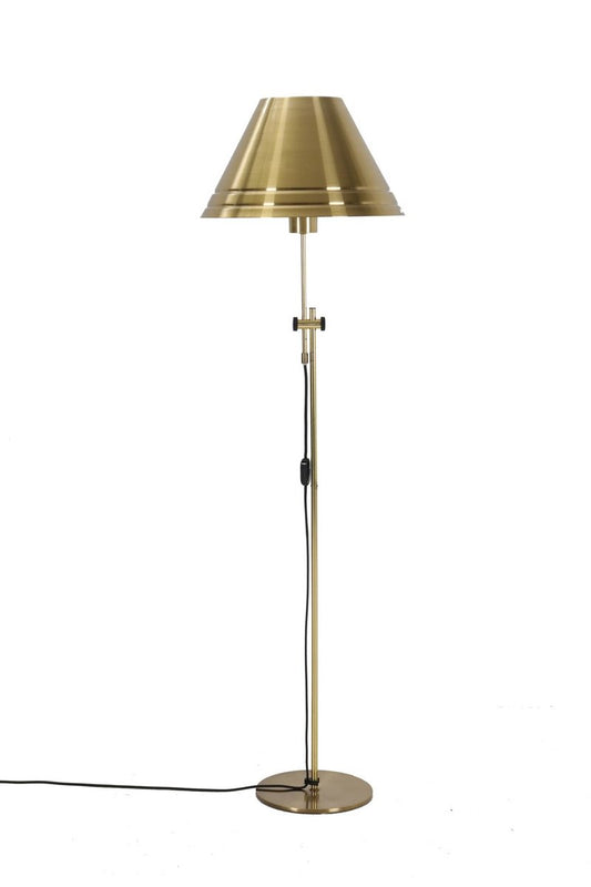 Brass Floor Lamp by Carl Thore for Granhaga, 1960s