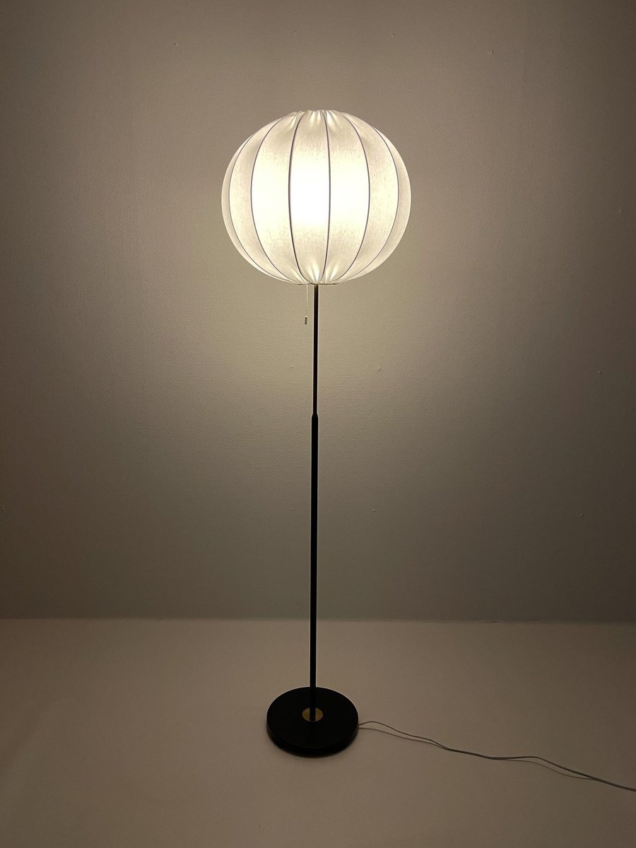 Brass Floor Lamp by Hans Bergström for Asea, Sweden, 1960s