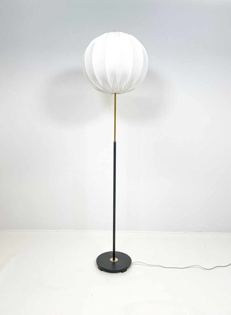 Brass Floor Lamp by Hans Bergström for Asea, Sweden, 1960s