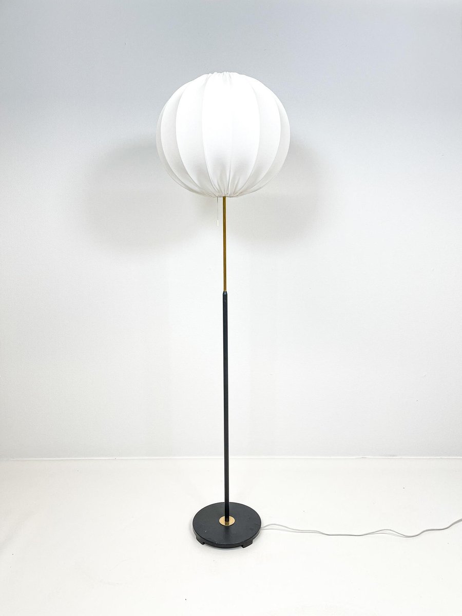 Brass Floor Lamp by Hans Bergström for Asea, Sweden, 1960s