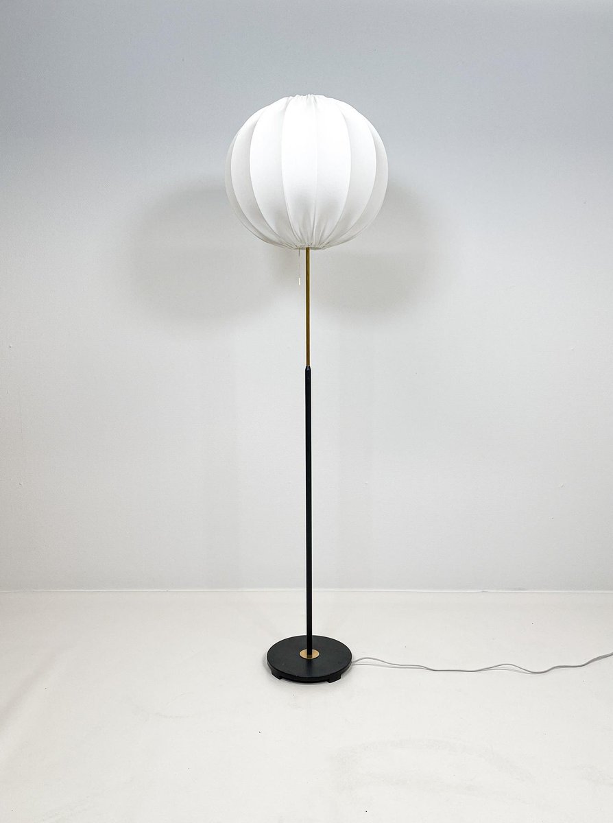 Brass Floor Lamp by Hans Bergström for Asea, Sweden, 1960s