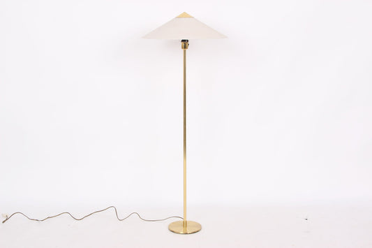 Brass Floor Lamp by Kongelys Floor Lamp by Niels Rasmussen for Fog & Mørup, 1960s